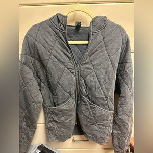 NWT - Wild Fable washed black quilted jacket - XS